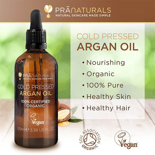 PraNaturals Cold Pressed Organic Argan Oil 100ml GOODS Superdrug   