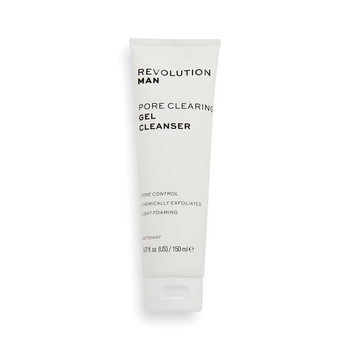 Revolution Man Exfoliating Gel Face Wash 150ml Men's Toiletries Boots   