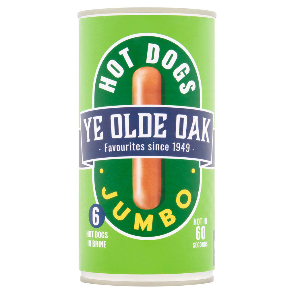 Ye Olde Oak Jumbo Hot Dogs 560g (300g*)