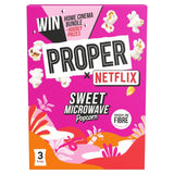 Propercorn Sweet Microwave Popcorn   3 x 70g