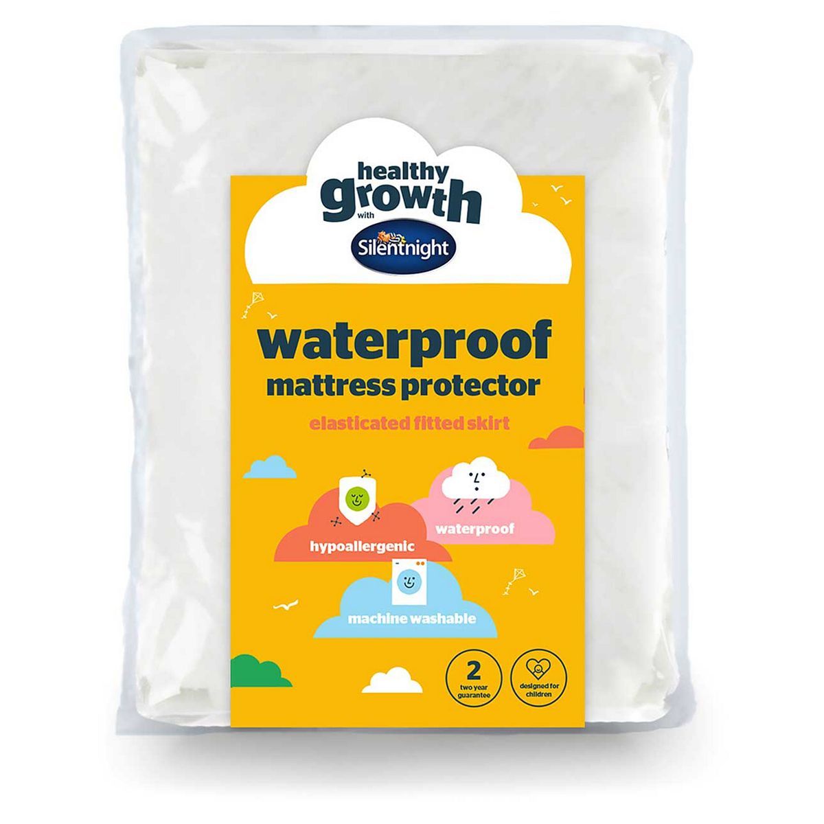 Silentnight Healthy Growth Waterproof Mattress Protector Single GOODS Boots   