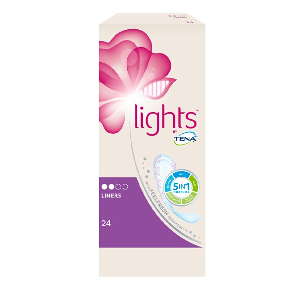 TENA Lights Incontinence Liners 24 pack GOODS Boots   