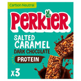 Perkier Salted Caramel & Dark Chocolate Vitamin Bars   3 x 37g Food Cupboard M&S   