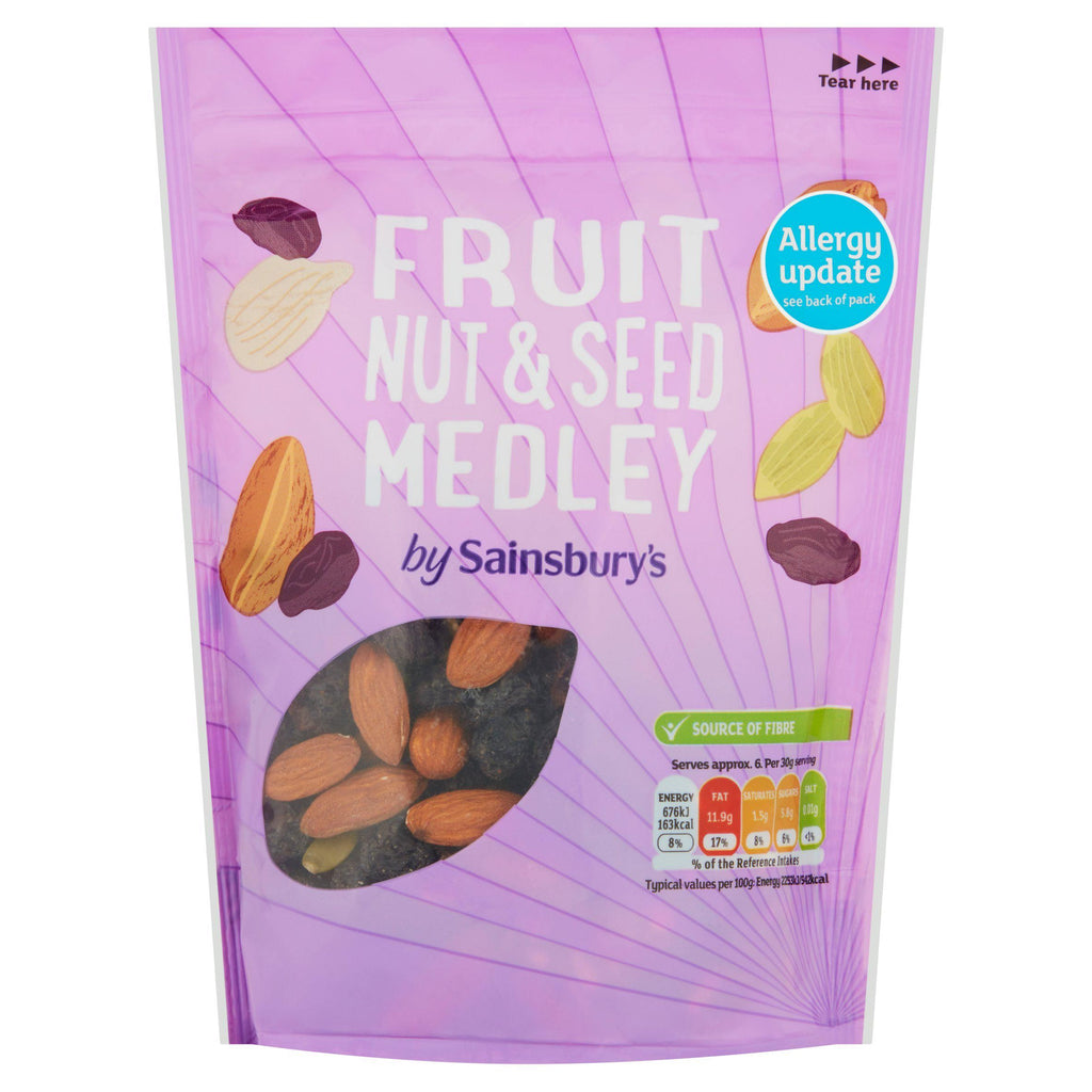 Sainsbury's Fruit, Nut & Seed Medley 200g