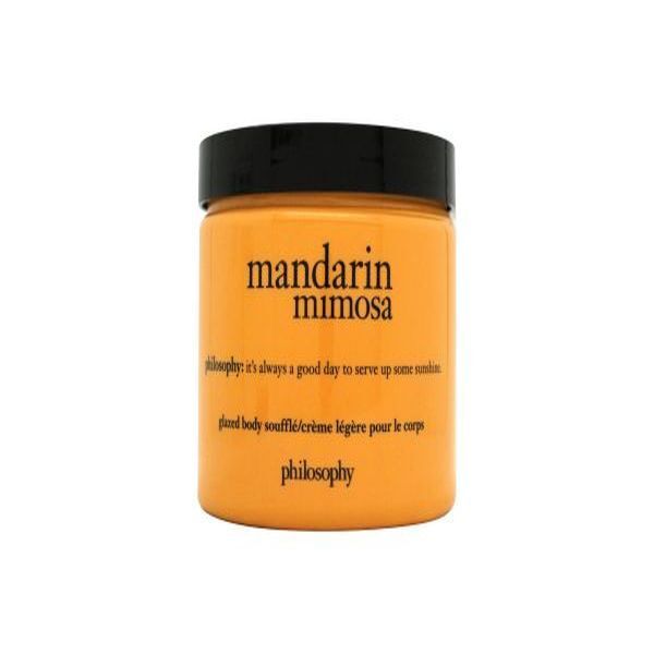 Philosophy Mandarin Mimosa Body Souffle 480ml in Jar GOODS Superdrug   