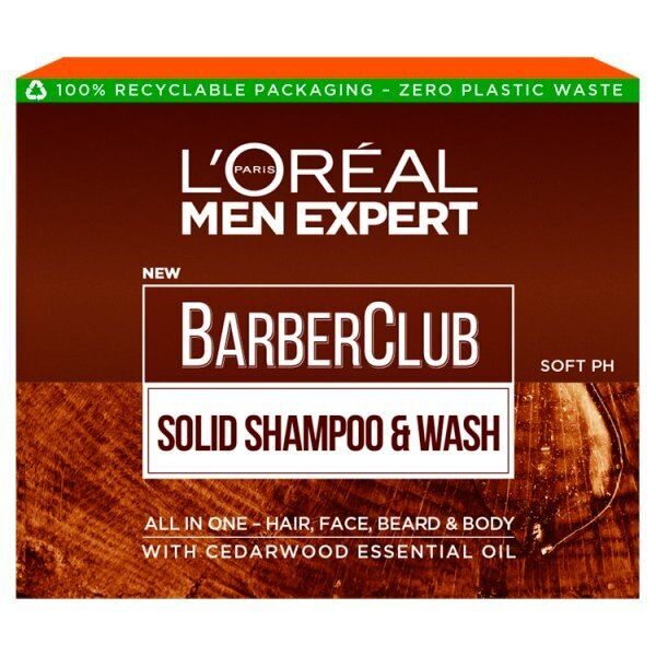 L'Oreal Paris Men Expert Barberclub Solid Shampoo & Wash GOODS Superdrug   