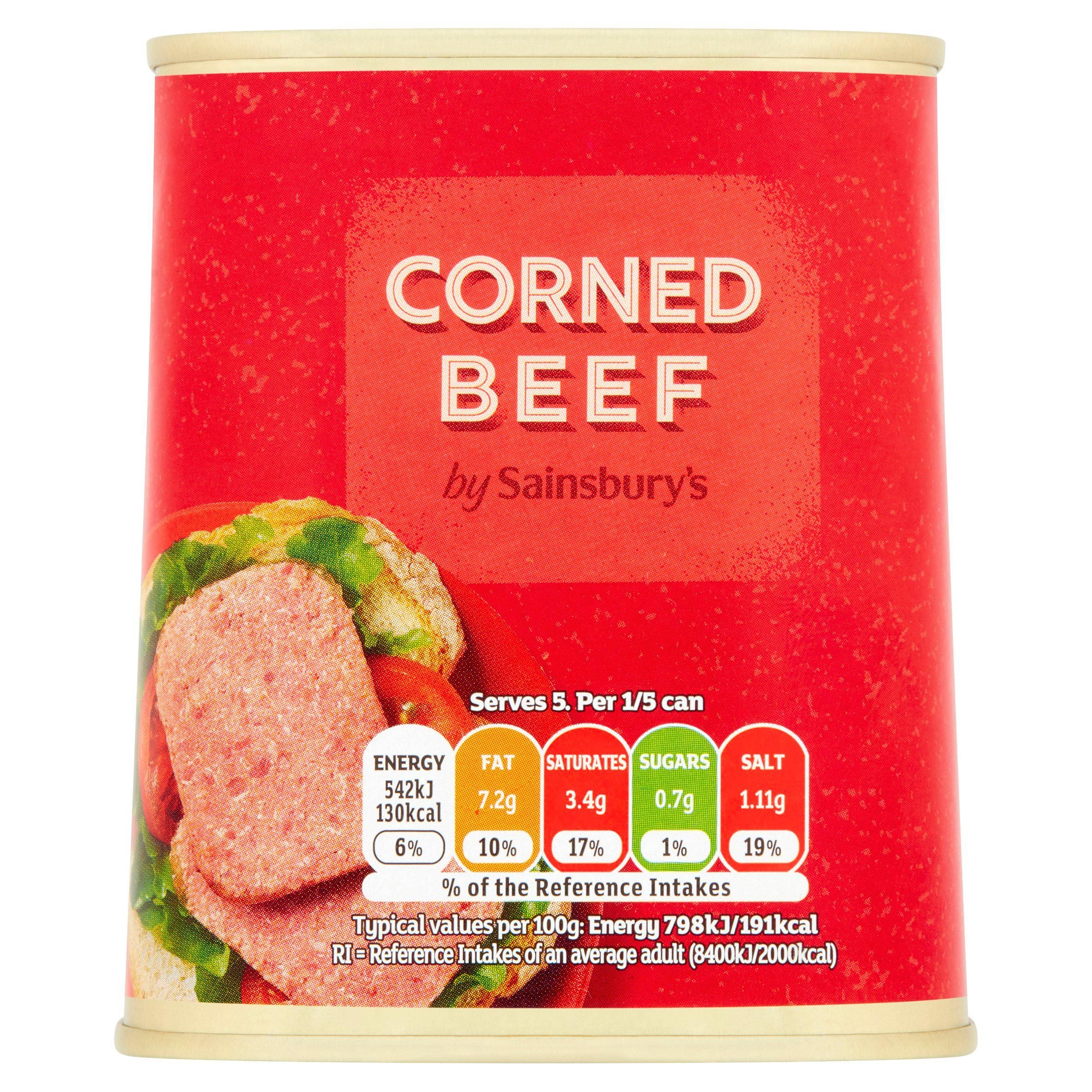 Sainsbury's Corned Beef 340g GOODS Sainsburys   