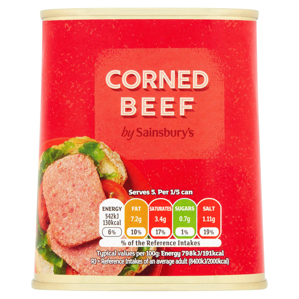 Sainsbury's Corned Beef 340g