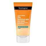 Neutrogena® Clear & Defend Facial Scrub 150ml Acne & problem skin Superdrug   