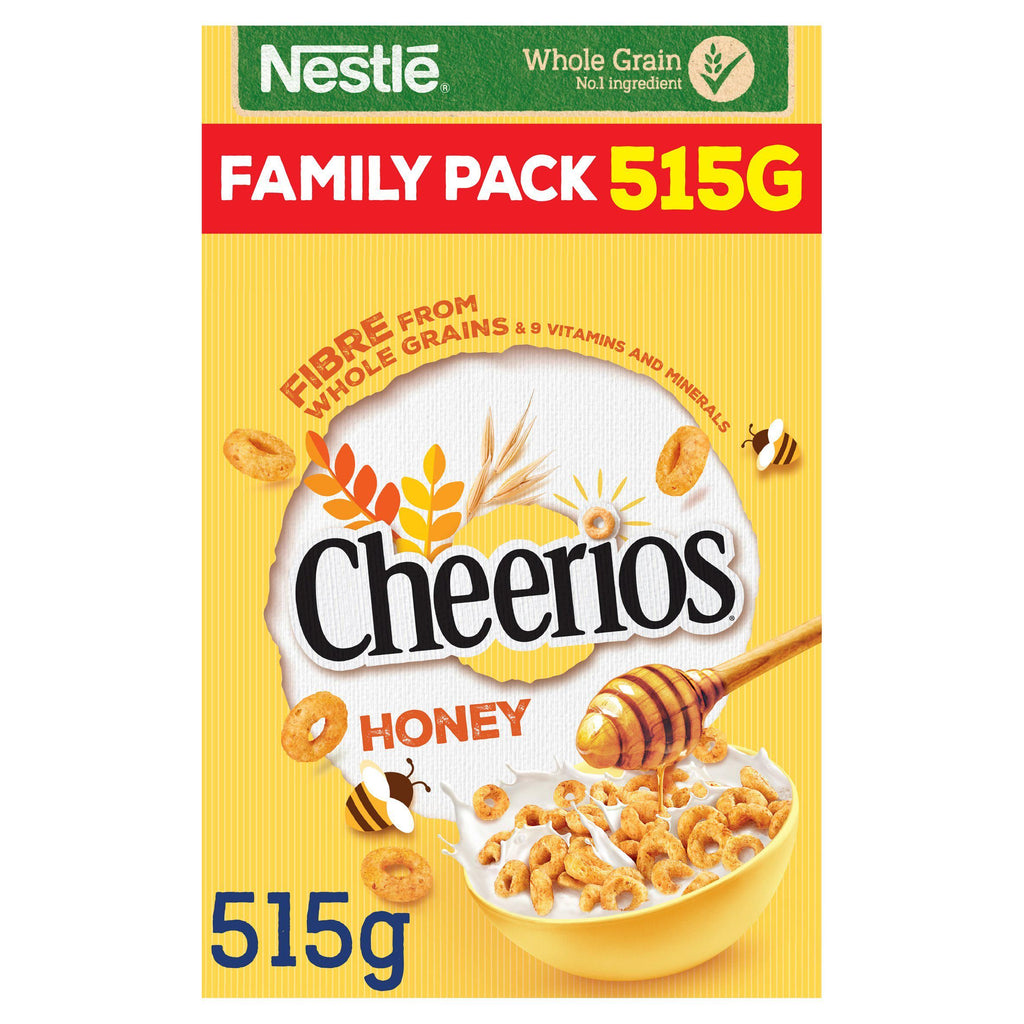 Nestle Honey Cheerios Cereal 515g