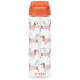 Smash Sausage Dog Sipper Bottle Pink GOODS Sainsburys   