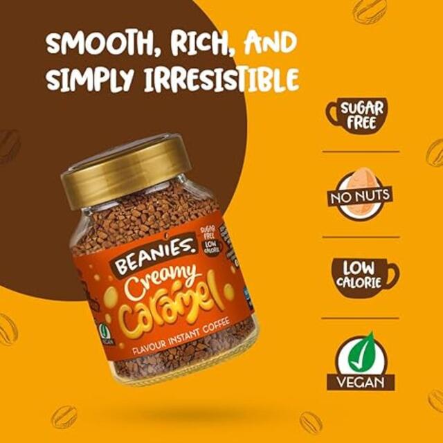 Beanies Flavour Coffee Creamy Caramel   50g