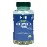 Holland &amp; Barrett Pure Cod Liver Oil 1000mg 120 Capsules