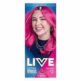 LIVE Ultra Brights 091 Raspberry Rebel Hair Dye GOODS Superdrug Shocking Pink 093  