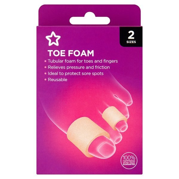 Superdrug Toe Foam 2 Sizes