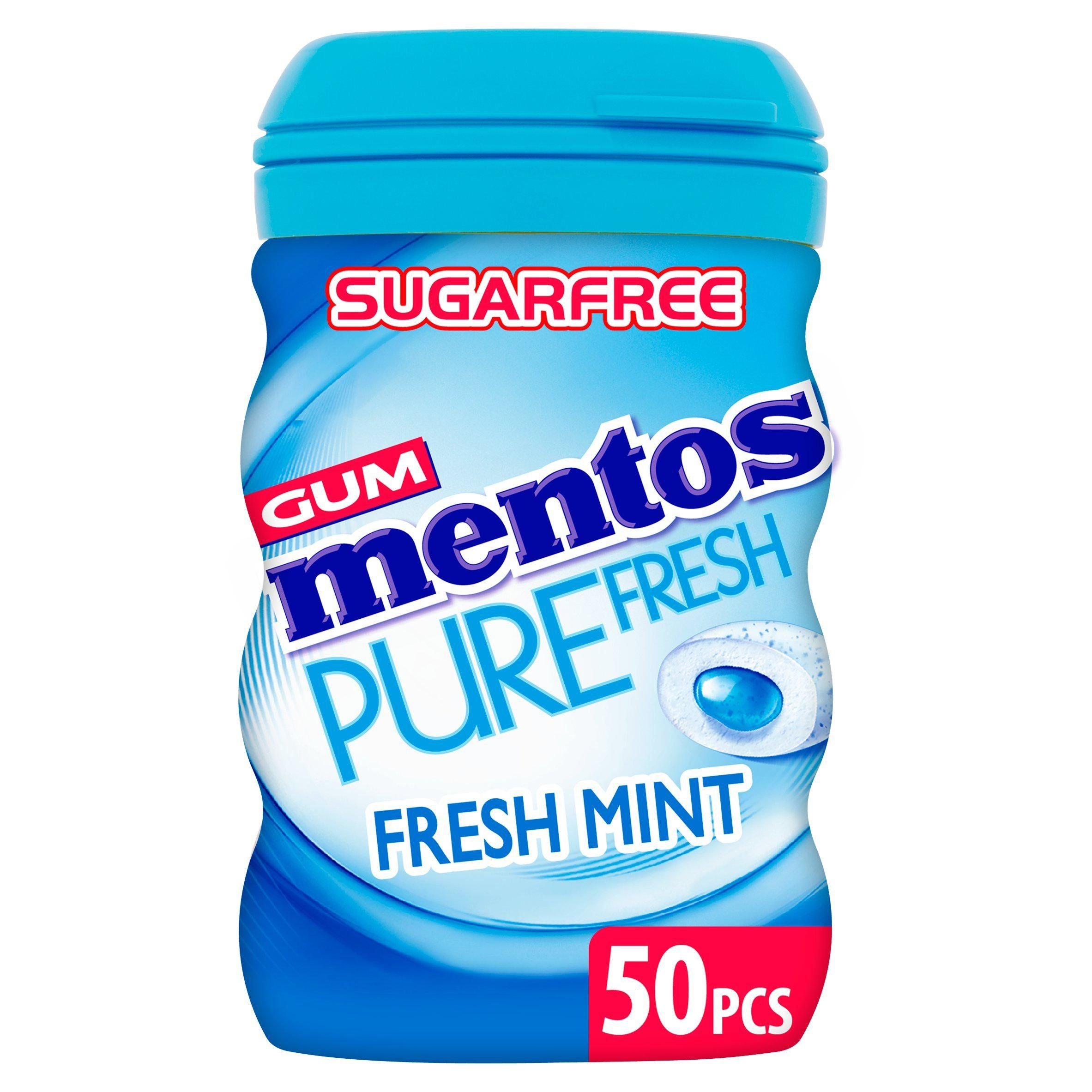 Mentos Pure Freshmint Gum x50 Mints & chewing gums Sainsburys   