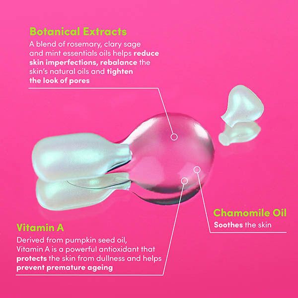 SOLV. Shake Off Shine Serum 28 Capsules
