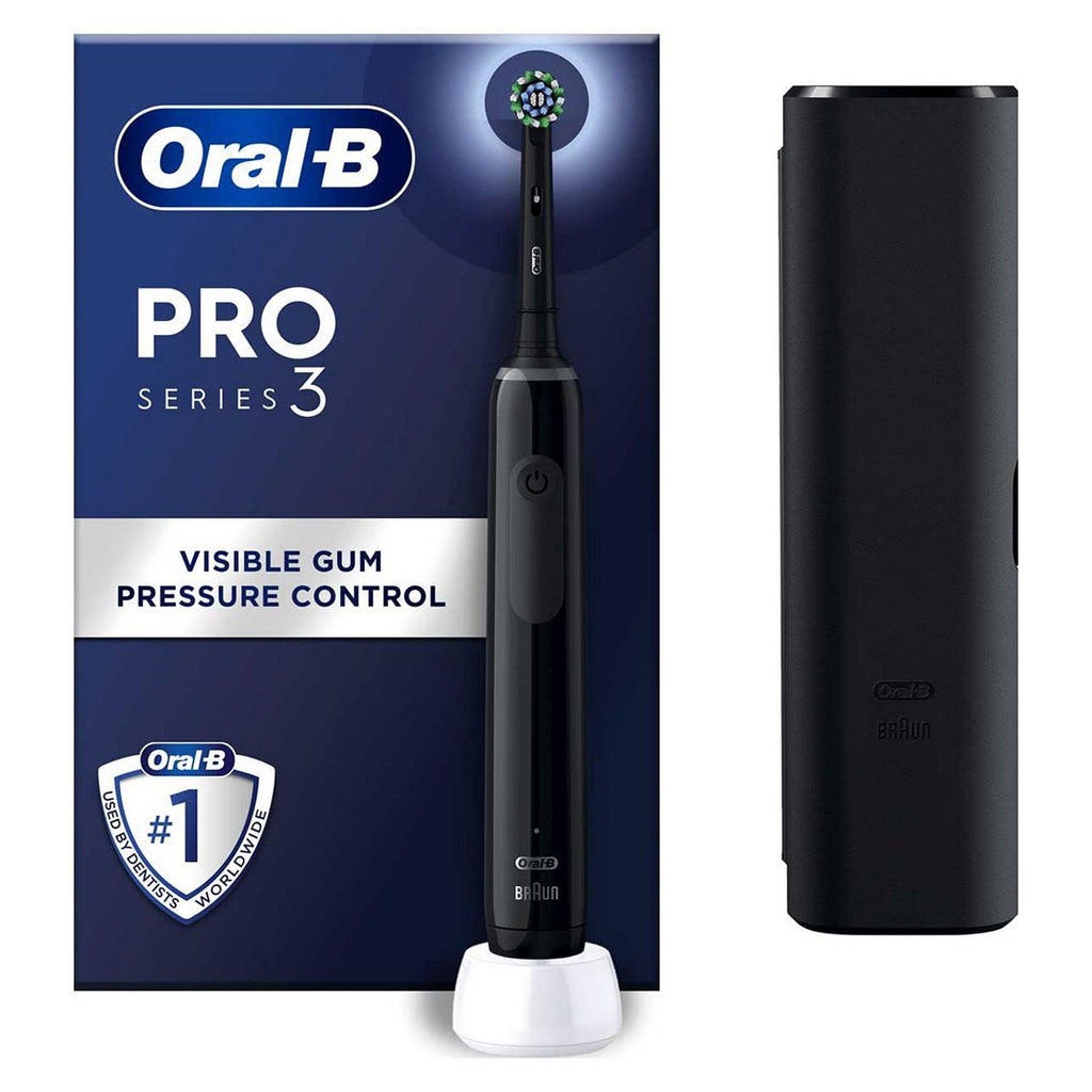 Oral-B Pro 3 - 3500 - Black Electric Toothbrush