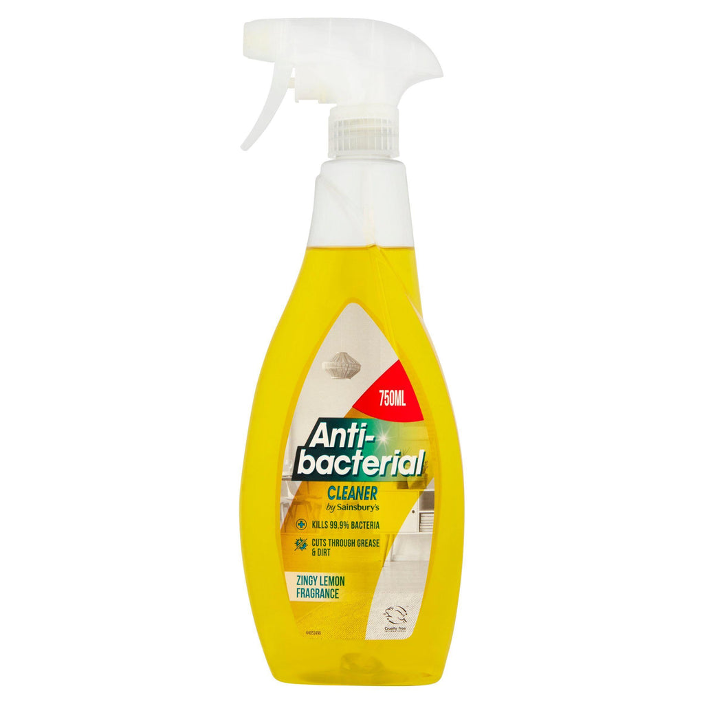 Sainsbury's Anti-Bacterial Cleaner Zingy Lemon Fragrance 750ml