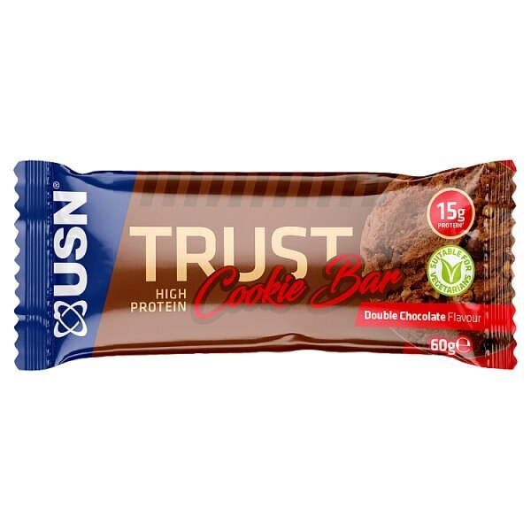 USN Trust Cookie Bar Double Chocolate 60g