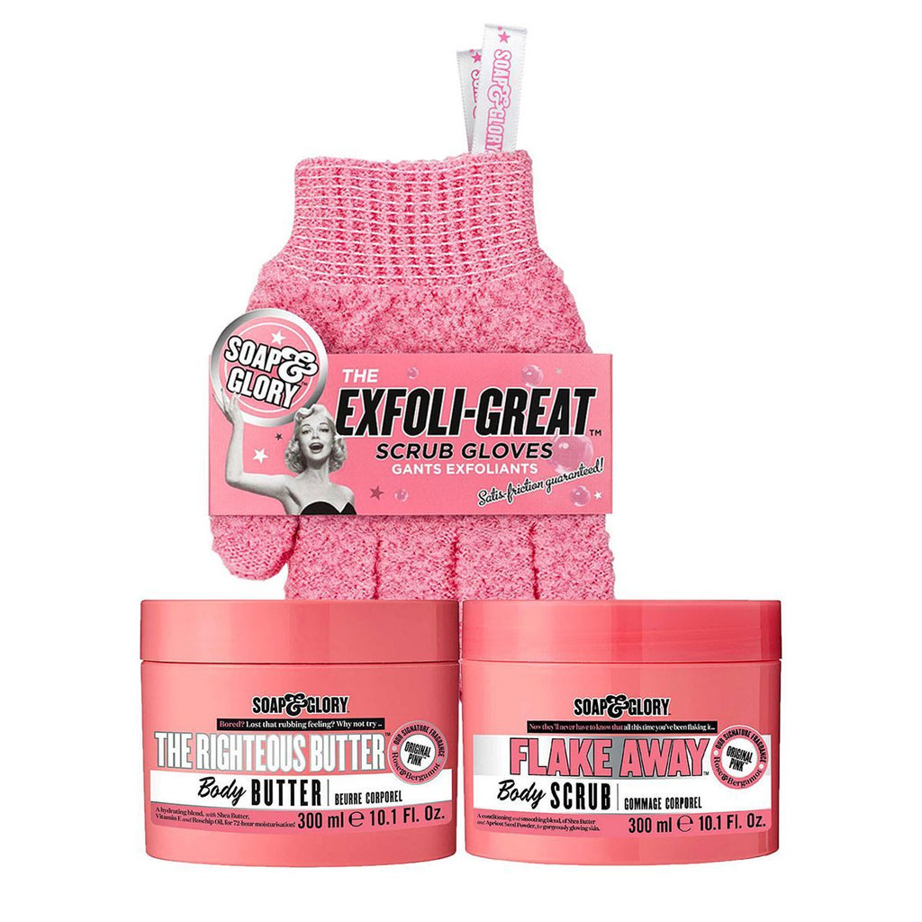 Soap & Glory Exfoliating Tan Prep Essentials Bundle