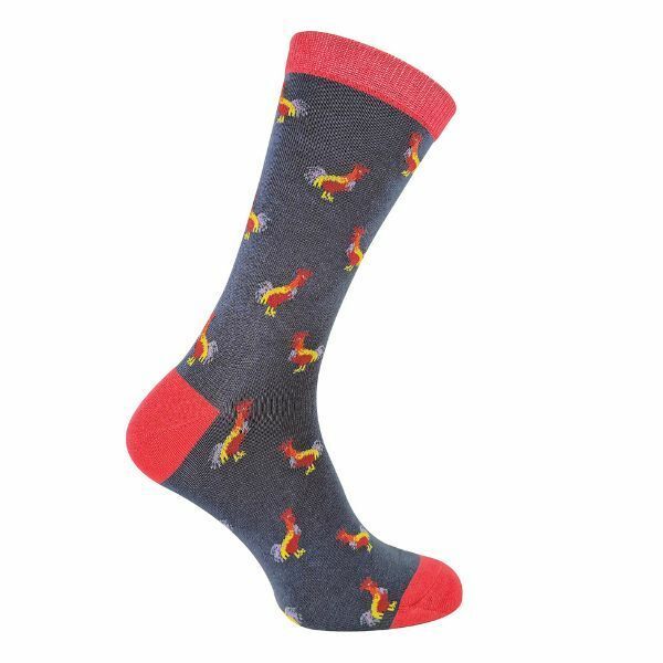 Mr Heron Mens Animal Design Bamboo Socks 6-11 UK GOODS Superdrug   