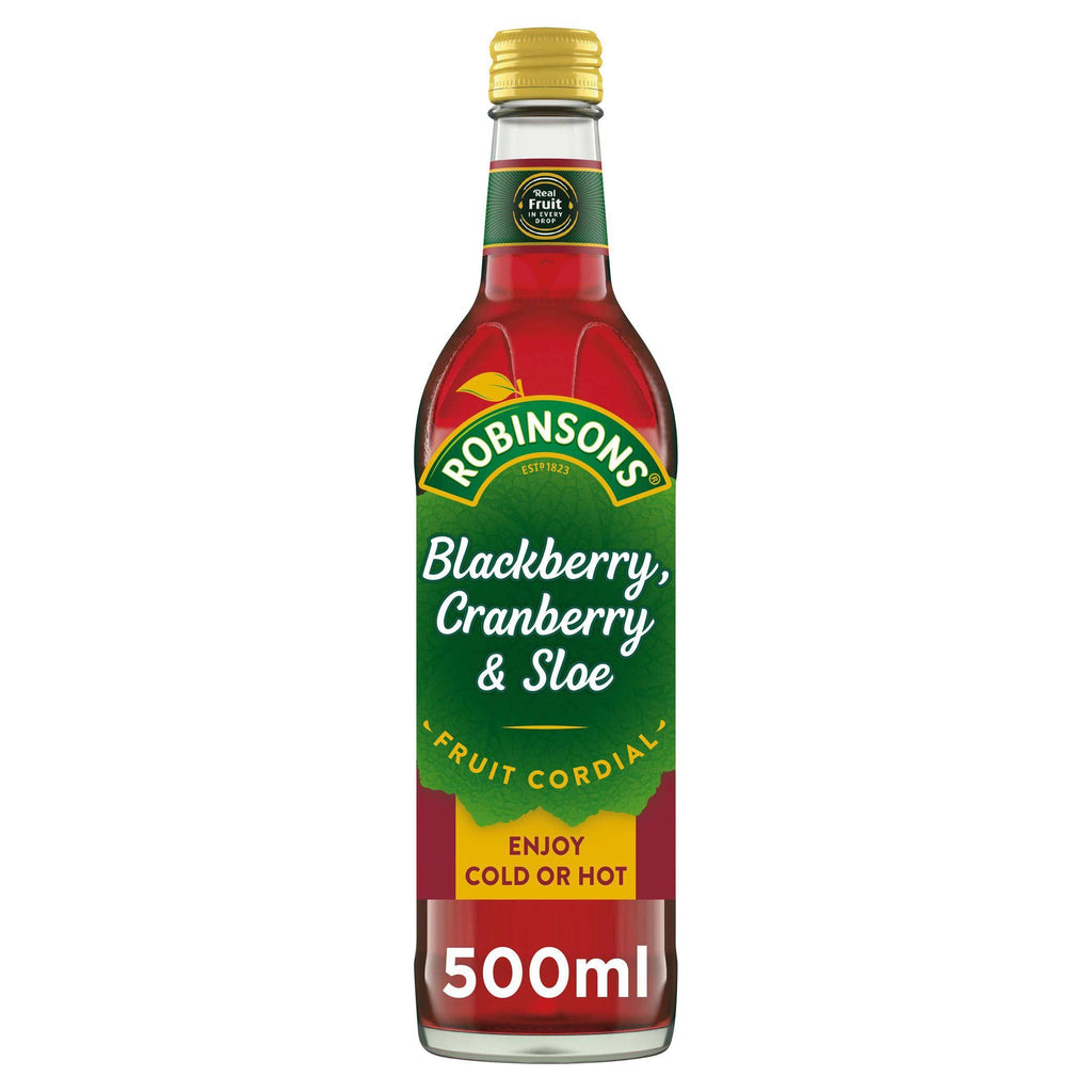 Robinsons Blackberry Cranberry & Sloe Fruit Cordial 500ml