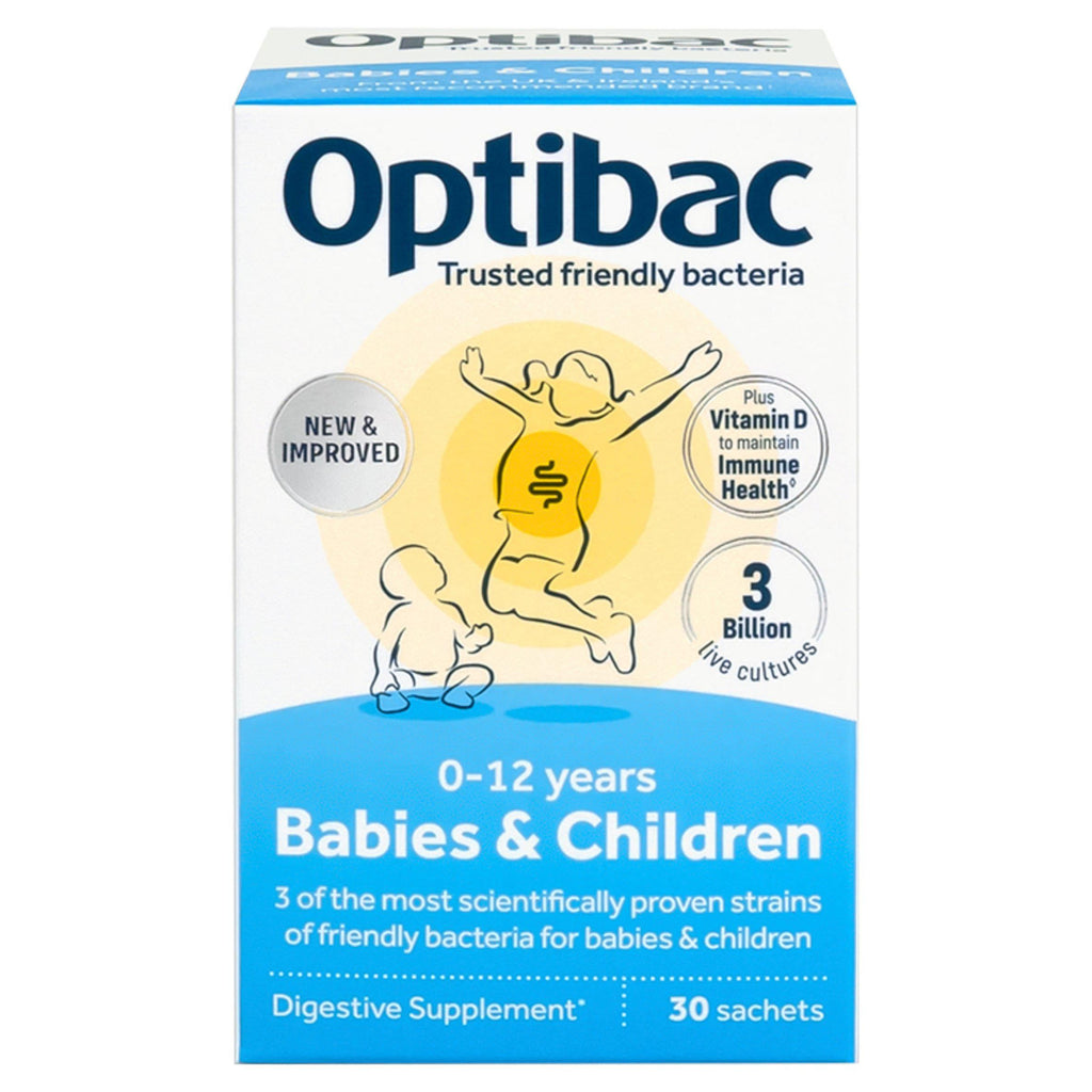 Optibac Babies & Children Digestive Supplement 0-12 Years Sachets 30x1.5g