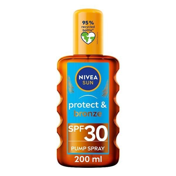 NIVEA SUN Tan Activating Oil SPF30 Protect&Bronze 200ml GOODS Superdrug   