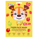 7th Heaven Tiger Face Mask Apple & Strawberry