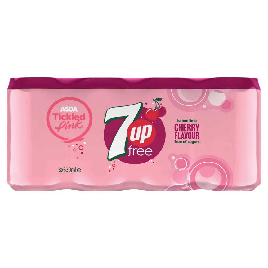 7UP Free Cherry Can