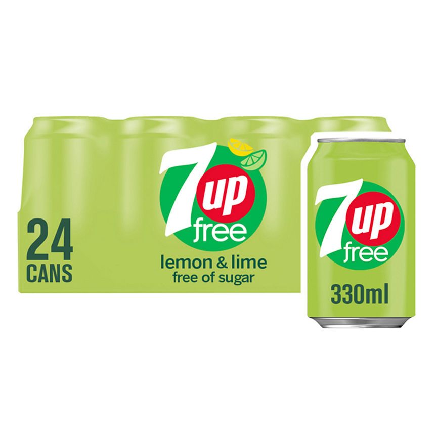 7UP Free Lemon & Lime Cans