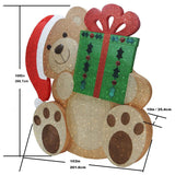 8.7ft (2.6M) Jumbo Bear with 600 LED Lights - McGrocer
