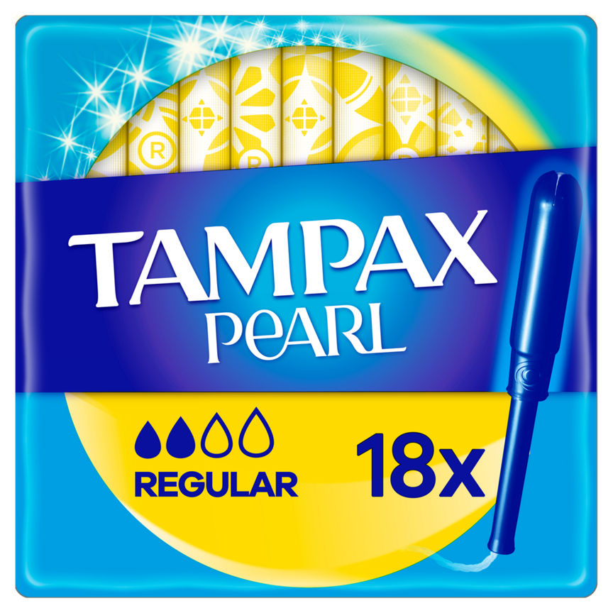 Tampax Pearl Regular Tampons With Applicator