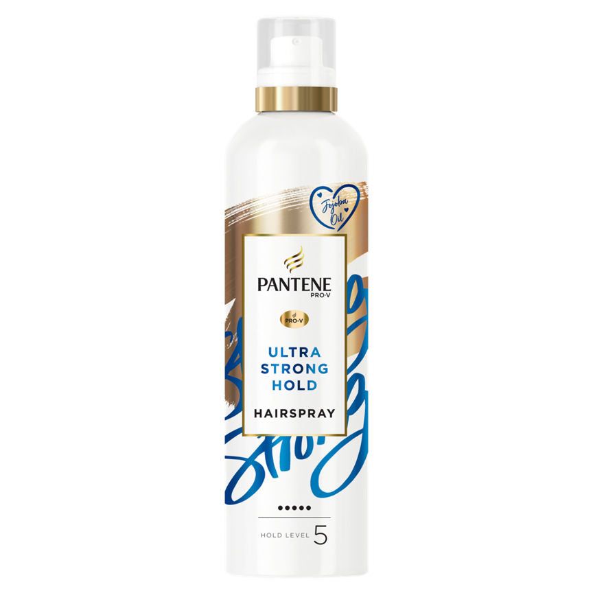 Pantene Pro-V Ultra Strong Hold Hair Spray, With Jojoba Oil GOODS ASDA   