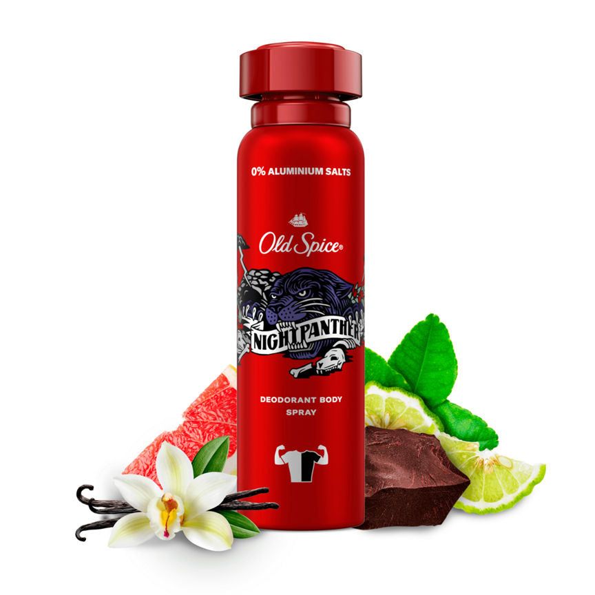 Old Spice NightPanther Deodorant Body Spray For Men GOODS ASDA   