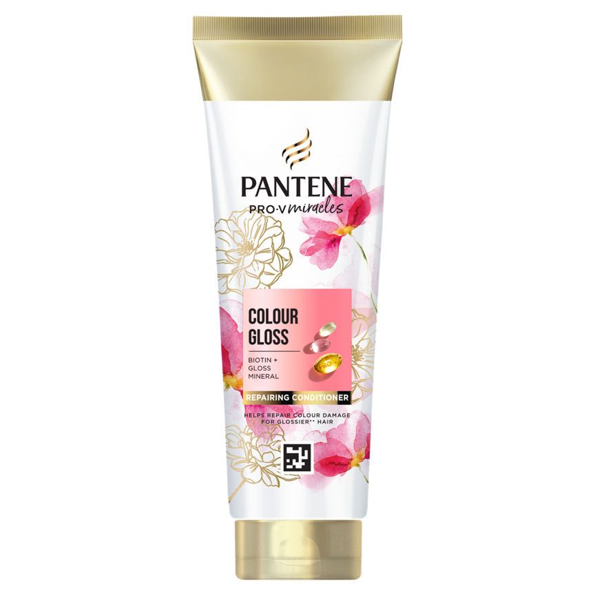 Pantene Conditioner for Coloured Hair, Colour Gloss Repairing Hair Conditioner GOODS ASDA   