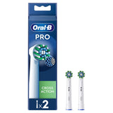 Oral-B Pro Cross Action Toothbrush Heads, 2 Counts GOODS ASDA   