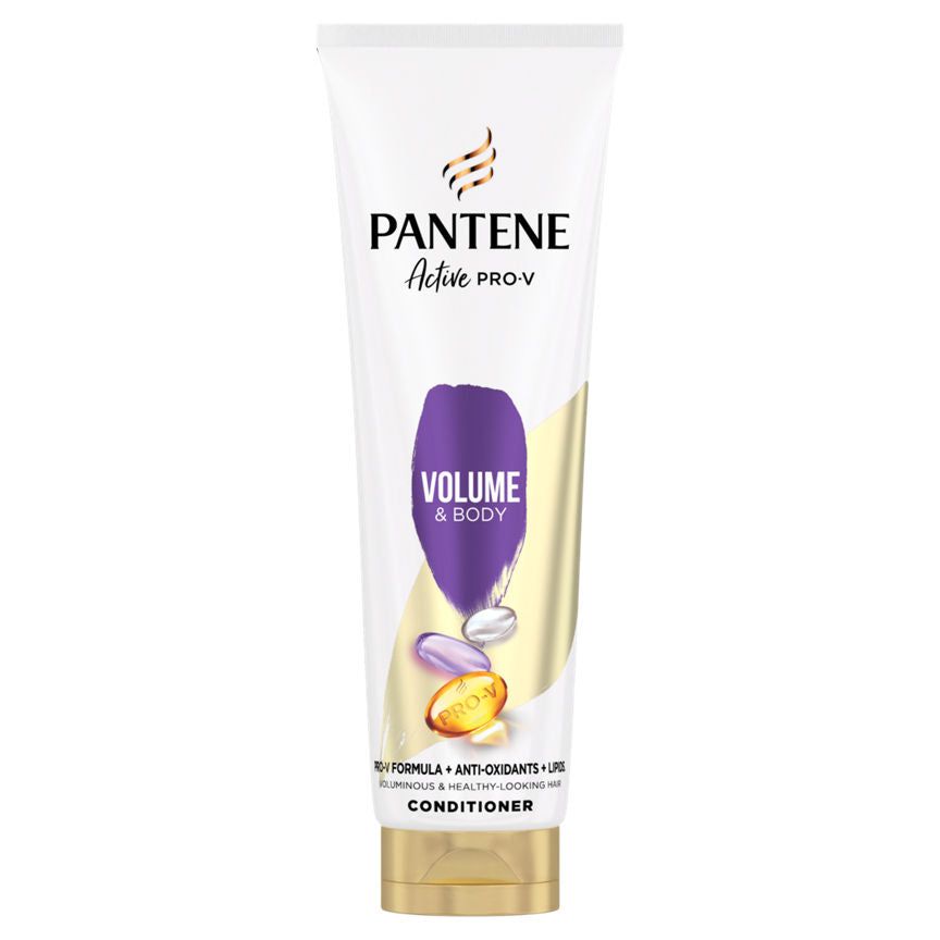 Pantene Pro-V Volume & Body Hair Conditioner, 2x The Nutrients In 1 Use