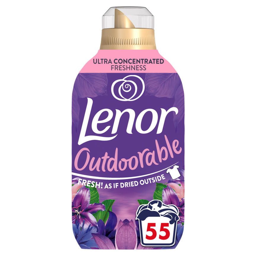 Lenor Outdoorable Fabric Conditioner 55 Washes, Moonlight Lily