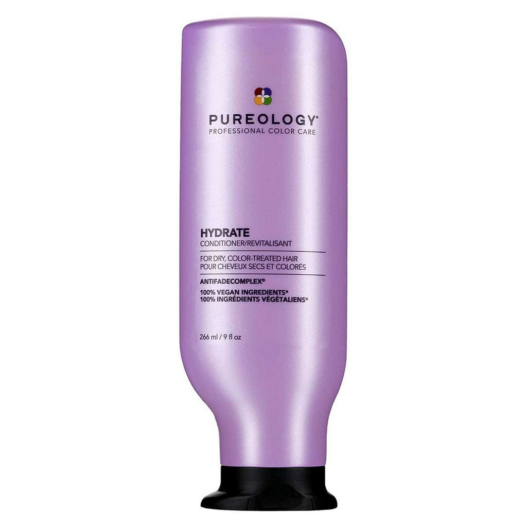 Pureology Hydrate Moisturising Conditioner For Dry Coloured Hair, Vegan Formulas 266ml