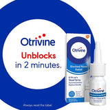 Otrivine Blocked Nose Relief Nasal Spray 0.1%  10ml