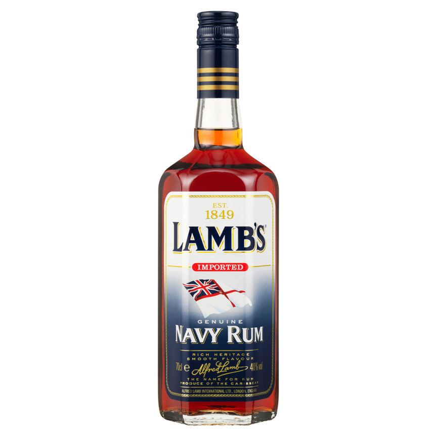 Lamb's Navy Dark Rum Liqueurs & Spirits ASDA   