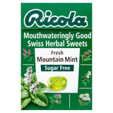 Ricola Sugar Free Mountain Mint Drops 45g sweets Sainsburys   