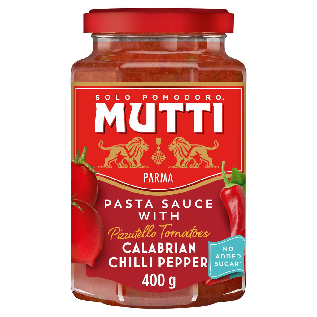 Mutti Pasta Sauce with Calabrian Chilli Pepper 400g