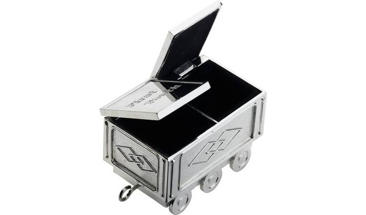 Silver Plated Train Money Box