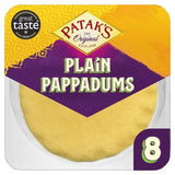 Patak's Plain Pappadums   8 per pack GOODS M&S   