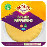 Patak's Plain Pappadums   8 per pack GOODS M&S   