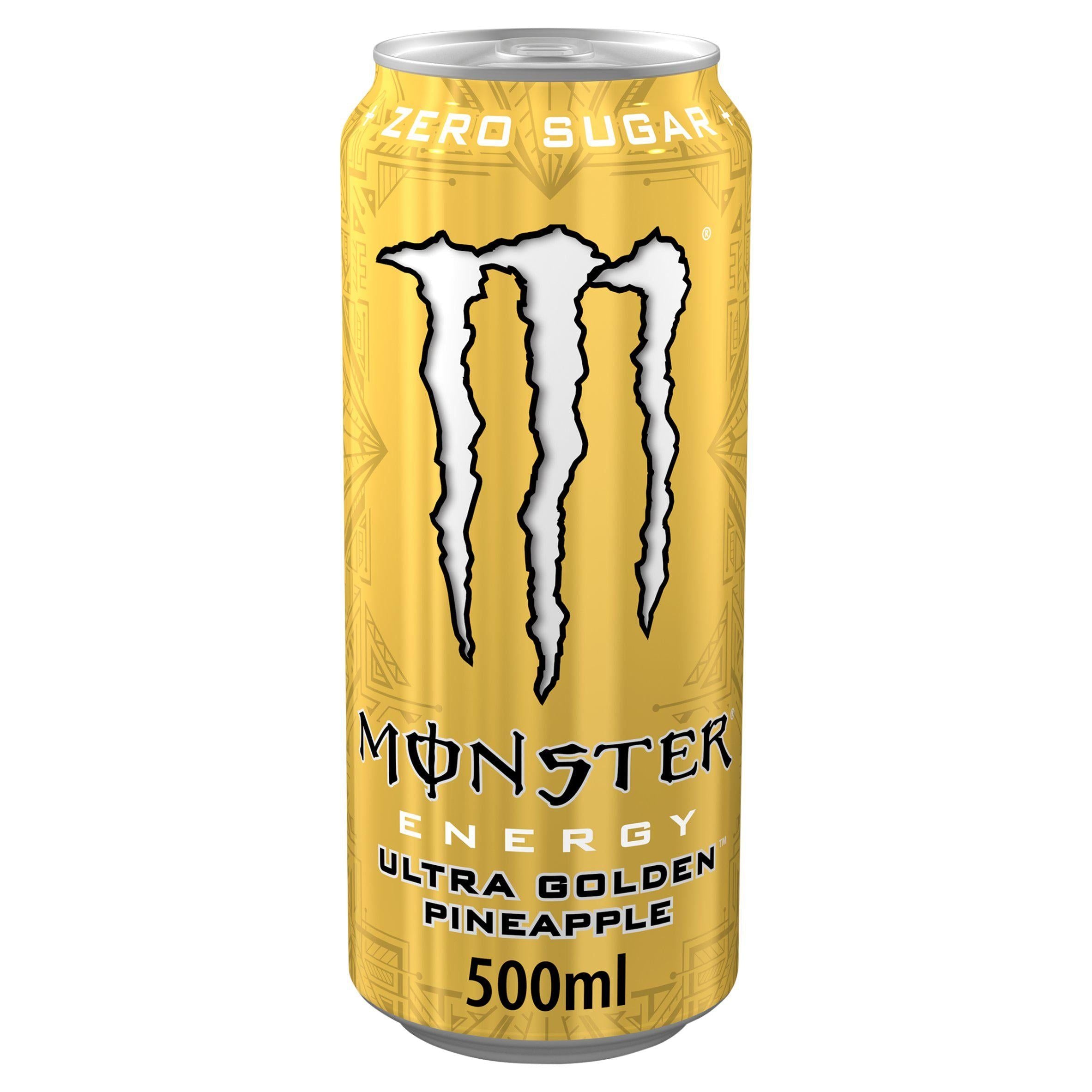 Monster Energy Drink Ultra Gold 500ml GOODS Sainsburys   