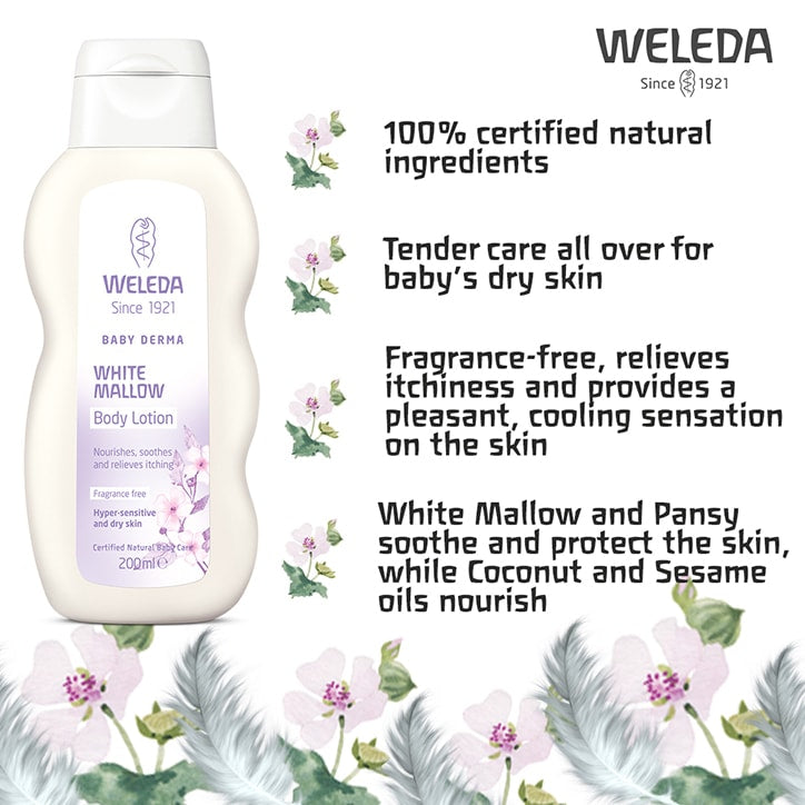 Weleda White Mallow Body Lotion 200ml